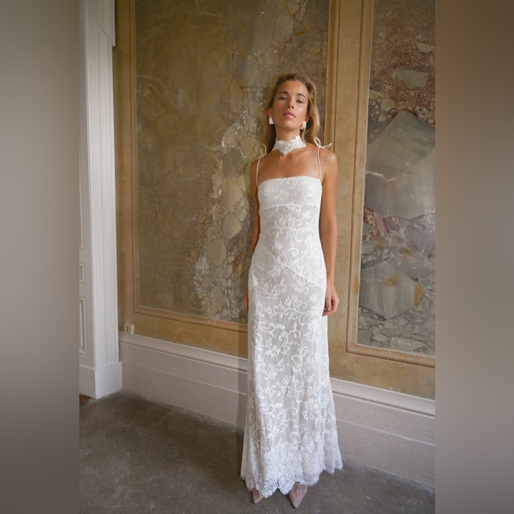YLLW The Label | TALIA LACE DRESS